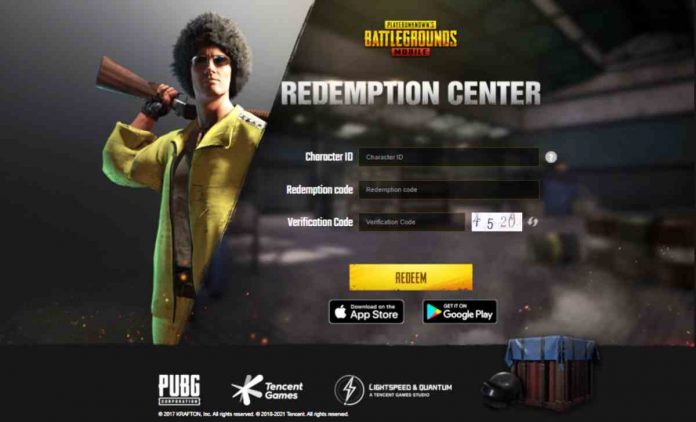 Kode Redeem PUBG Mobile