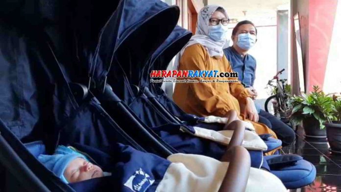 Pasutri di Tasikmalaya Lahirkan 3 Anak Kembar