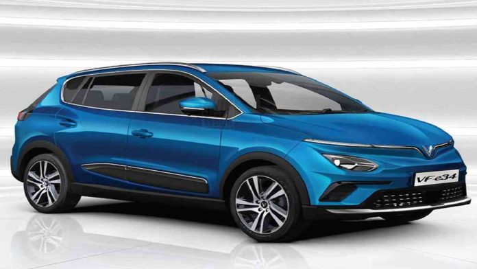 VinFast VF e34 sebagai Mobil Listrik Pertama Vietnam