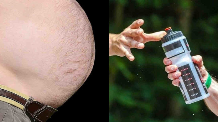 perut buncit dan keras