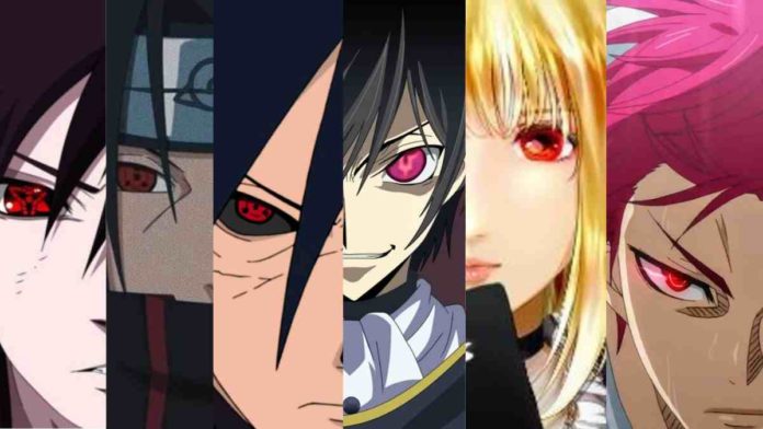Anime dengan kekuatan mata