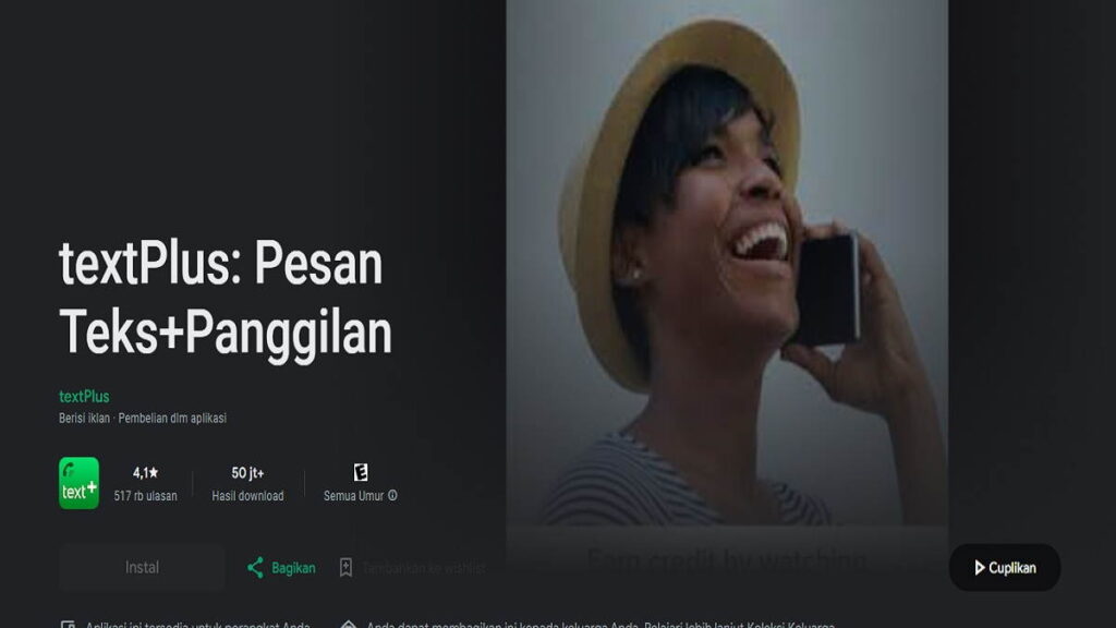 Aplikasi Nomor HP Virtual