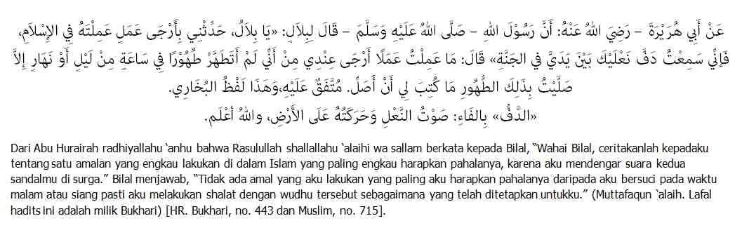 Hikmah Kisah Bilal bin Rabbah