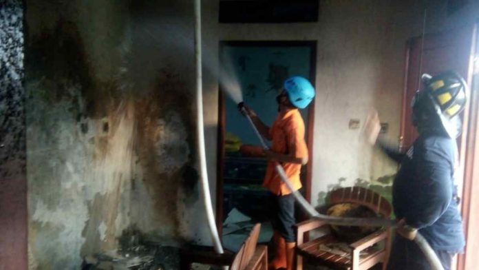 Rumah Warga Banjar Terbakar