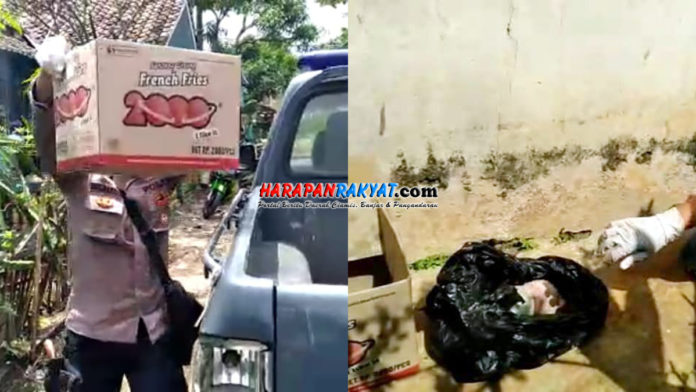 Mayat Bayi Dalam Kantong Plastik Ditemukan di Cineam Tasikmalaya