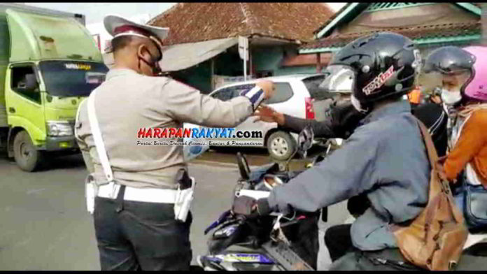 Operasi Keselamatan di Tasikmalaya Fokus Sosialisasi Larangan Mudik