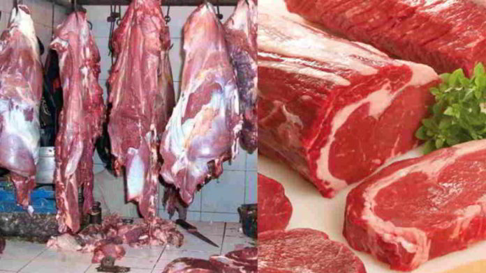 Pembeli Mengeluh Harga Daging Sapi di Pasar Kawali Ciamis Naik