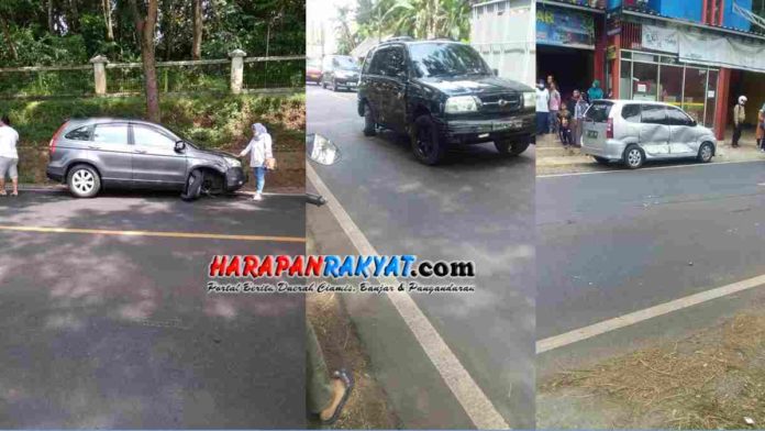 Tabrakan di Jalan Pamalayan Ciamis