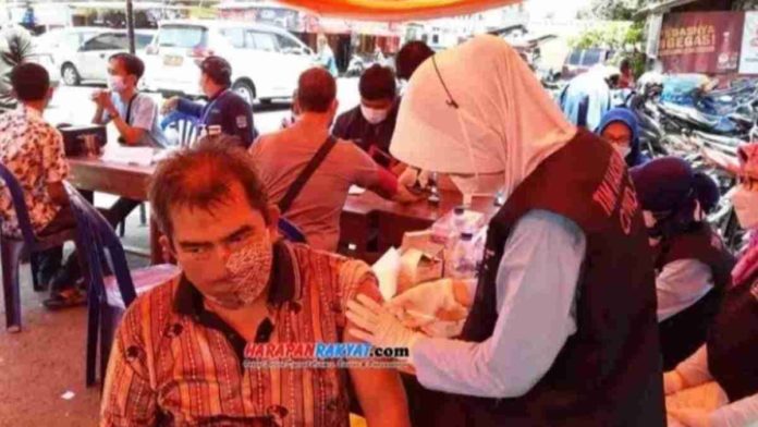Vaksinasi Dosis Kedua Pedagang