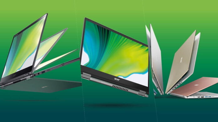 Acer Hadirkan 3 Laptop Baru 2021 dengan Prosesor AMD Ryzen 5000