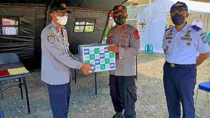 Petugas Penyekatan di Ciamims