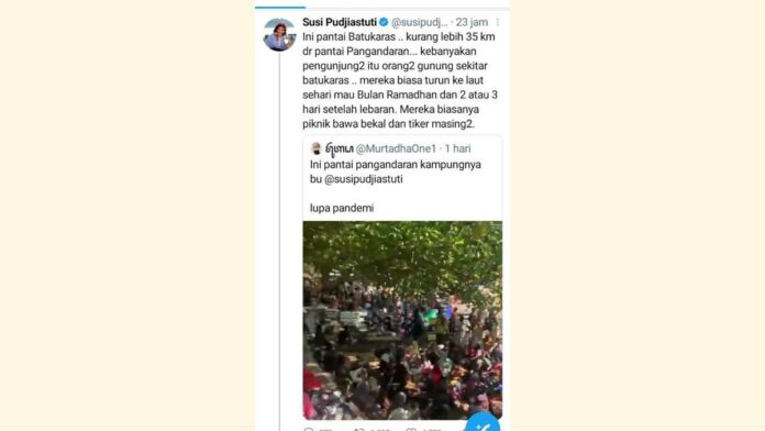 Vudeo Kerumunan di Batu Karas