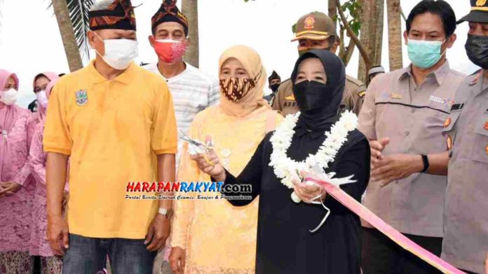 Wali Kota Banjar saat launching obwis Lembah Pejamben Desa Binangun, Minggu (2/5/2021). FDongkrak Ekonomi, Obwis Lembah Pejamben Kota Banjar Diresmikanoto: Muhlisin/HR