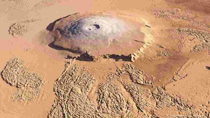 Gunung Berapi di Mars, Olympus Mons Terbesar di Tata Surya