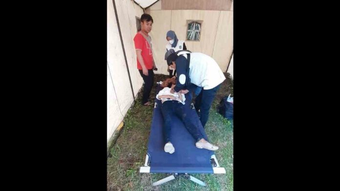 Korban Ambruknya Gazebo di Pangandaran