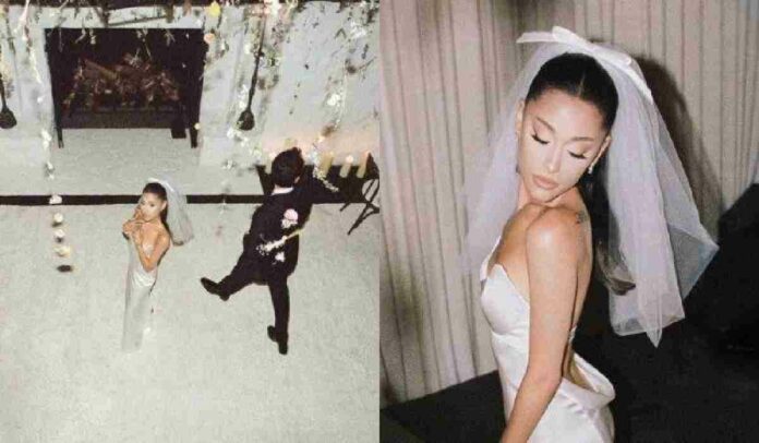 Penyanyi Ariana Grande Rilis Foto Pernikahan