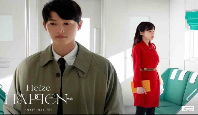 Penyanyi Korea Heize Gaet Song Joong Ki di ‘Happen’