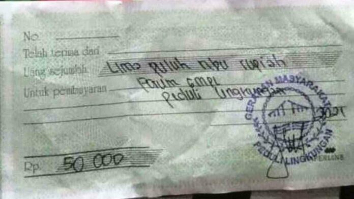 Pungli Mengatasnamakan Aktivis