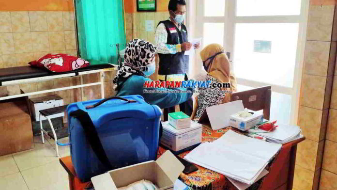 Ratusan Guru di Pamarican Ciamis Ikuti Vaksin Covid-19 Pertama