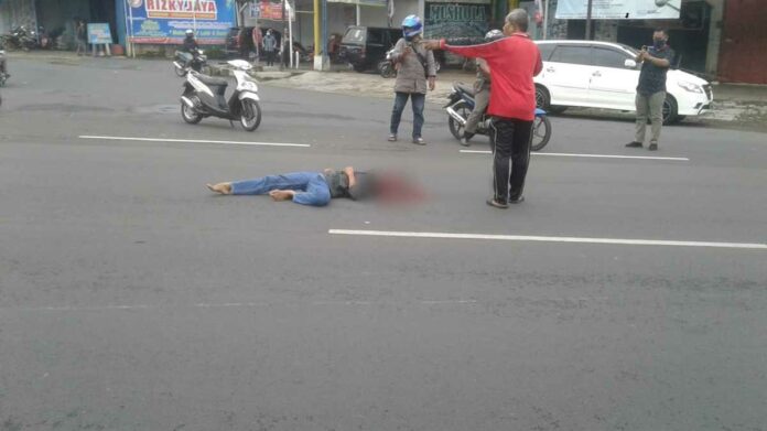 Tabrakan di Perempatan Kersen Ciamis