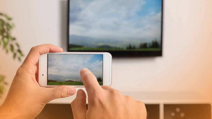 Tampilkan Data HP ke Televisi