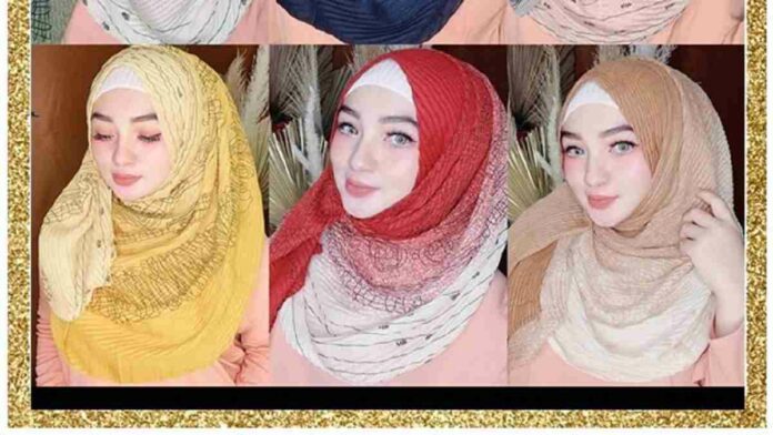 Jilbab Plisket Motif, Tips Merawat Agar Tidak Merusak Lipatannya