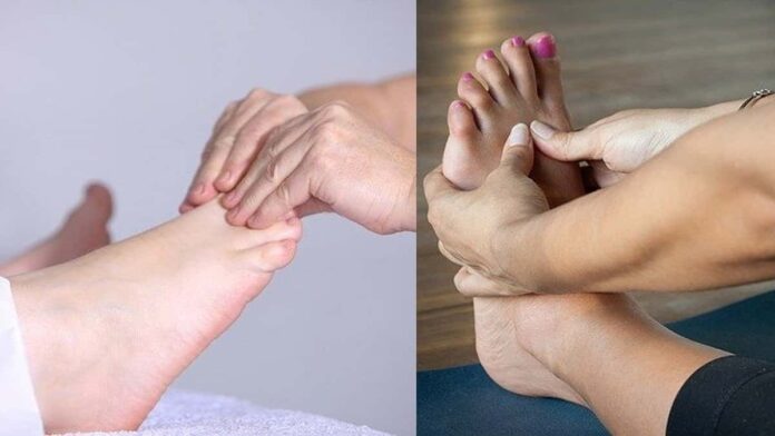 kaki berkeringat dingin