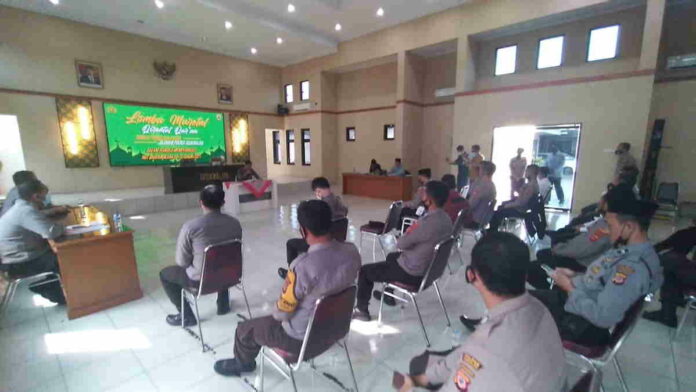 Anggota Kepolisian di Tasikmalaya Antusias Ikut Lomba Baca Al-Quran