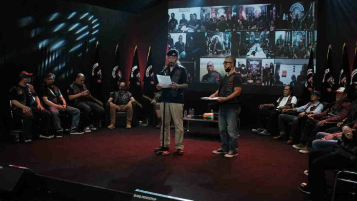 Anniversary BB 1% MC Indonesia ke 33, Pegi Ajak Jaga Persaudaraan
