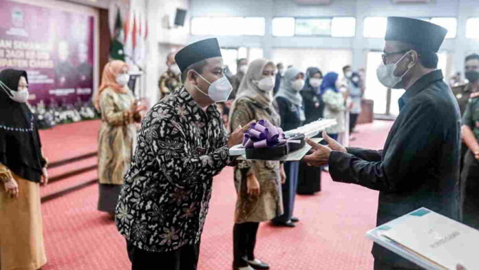 BPKD Ciamis Beri Hadiah 55 Motor untuk Desa Tercepat Lunasi PBB