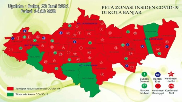 Puluhan Warga Kota Banjar Terpapar Covid-19