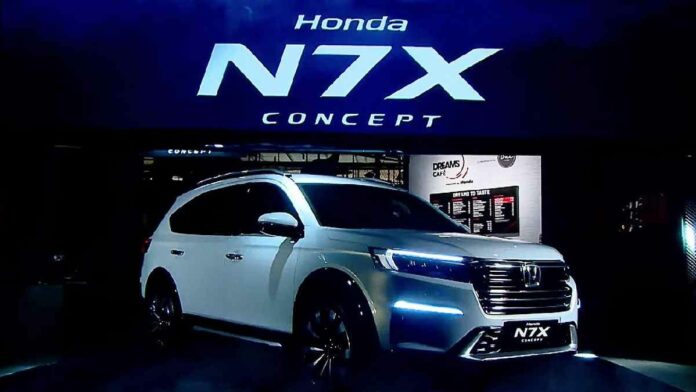 Honda N7X Concept Mobil Konsep Masuk Segmen LSUV