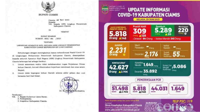 Humas RSUD Ciamis Benarkan IGD Penuh Pasien Covid-19