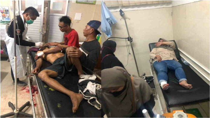 Lakalantas di Padaherang Pangandaran, Dua Pemotor Luka-luka