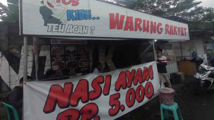 Warung Rakyat Termurah di Tasikmalaya