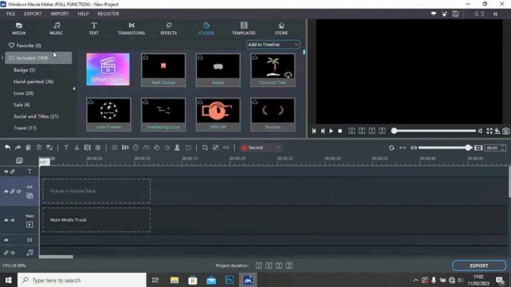 Aplikasi Edit Video PC Ringan