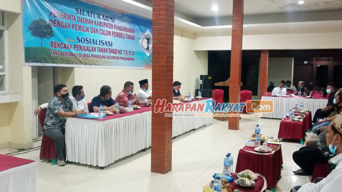 sosialisasi Rencana Take Over Lahan Eks Startrust di Pangandaran