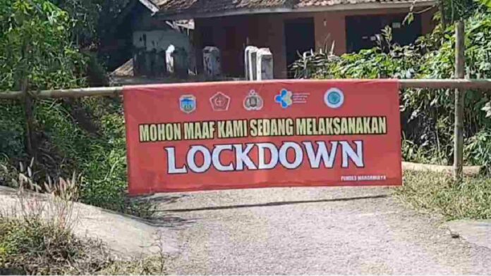 Warga terpapar virus corona