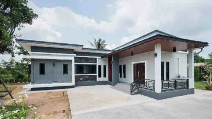 Bentuk Teras Rumah Letter L Tampak Cantik dan Terasa Nyaman