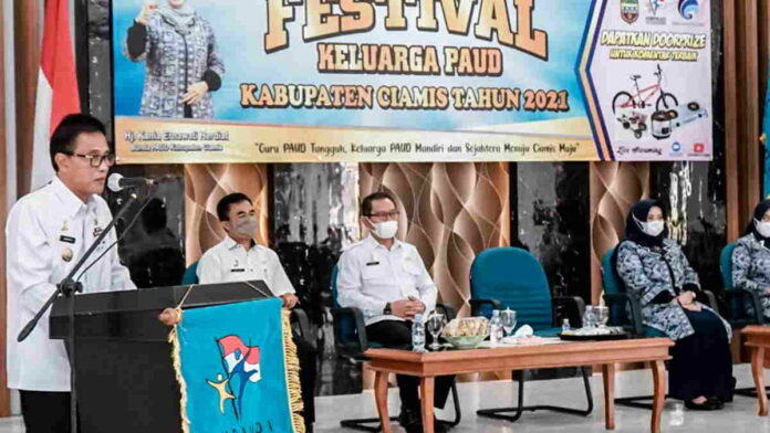 Bupati Herdiat Akan Perhatikan Pendidikan PAUD di Ciamis