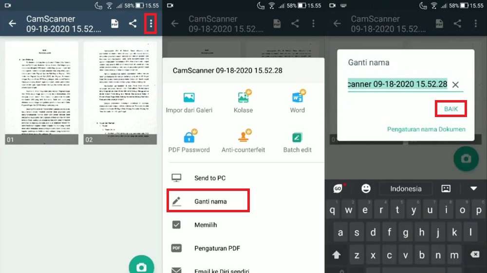 Cara Fotocopy Lewat HP