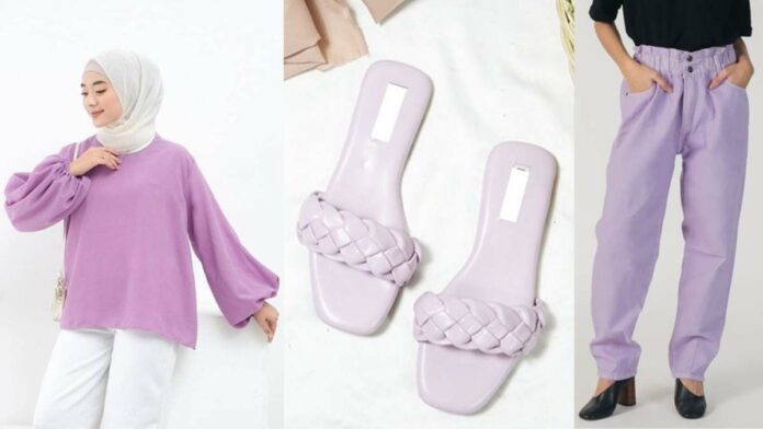 Fashion item warna lilac