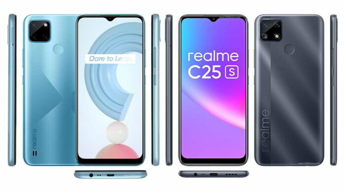 HP Realme C21Y dan C25s
