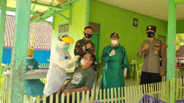 Kasus Covid-19 Naik, Warga Pamarican Ciamis Diingatkan Soal Prokes