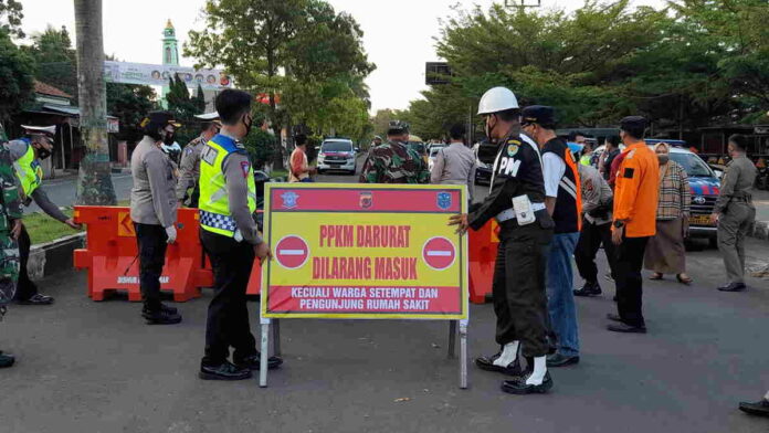 PPKM Darurat Sejumlah Fasilitas Umum di Kota Banjar Ditutup Sementara
