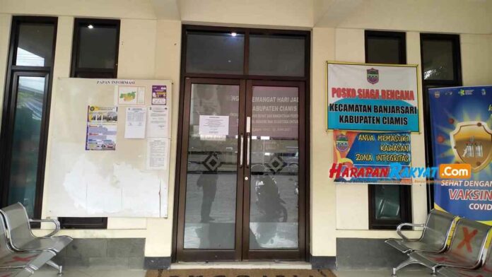 Pelayanan Kantor Kecamatan Banjarasari Ciamis Ditutup Sementara
