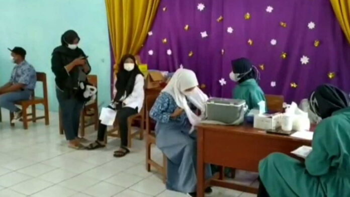 Percepatan Vaksinasi Covid-19, Pemkab Jemput Bola ke Sekolah