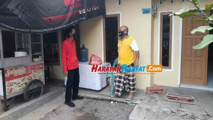 Wakil Walikota Banjar Bagikan Sembako