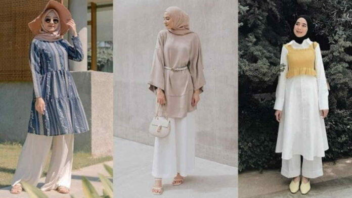 Long Tunik Kekinian, Inspirasikan dengan Bawahan yang Sesuai