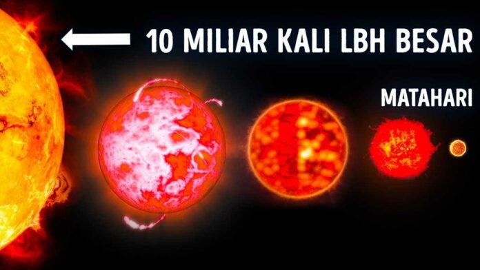 Bintang Terbesar di Alam Semesta